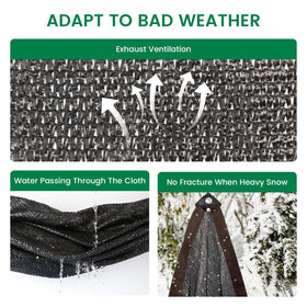 Xlimin dog kennel shade cloth protects pets while staying airy