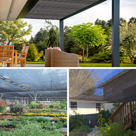 Xlimin breathable shade for greenhouse plant protection and shading