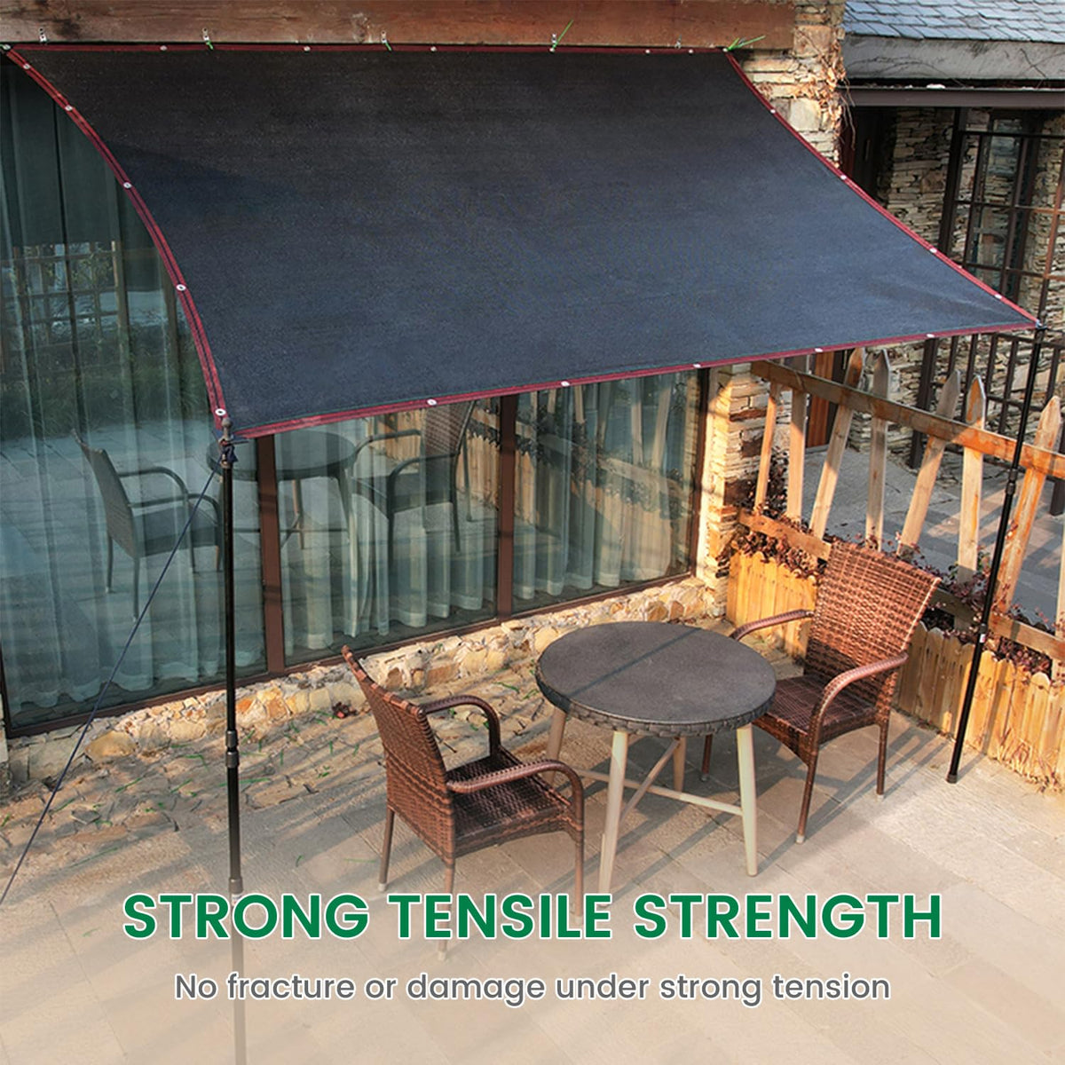 Xlimin greenhouse-friendly shade net reducing heat build-up and promoting growth.