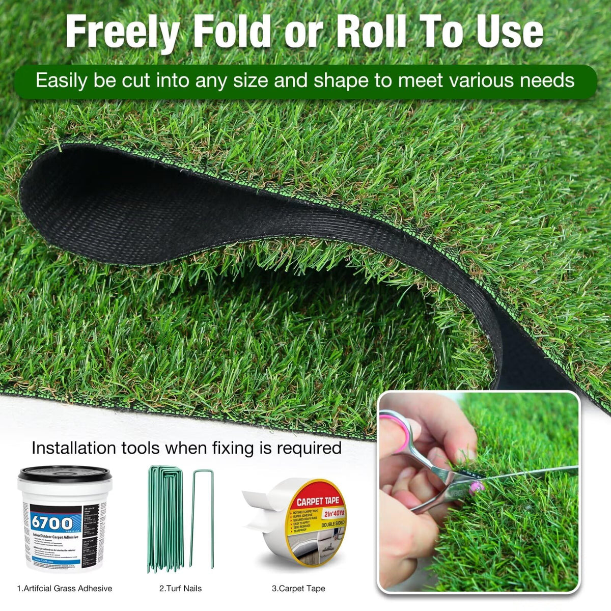 XLX TURF durable fade-resistant turf keeps color long