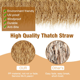 XLX TURF fireproof thatch roof for outdoor use and safety