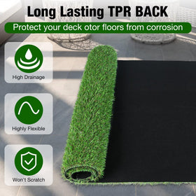 XLX TURF kids playground grass mat creates safe play area