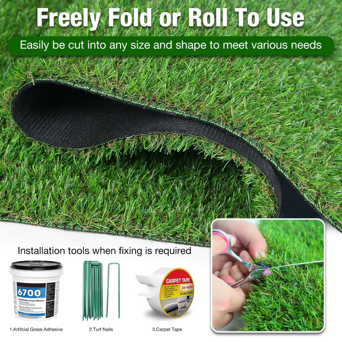 XLX TURF low-maintenance grass with simple cleaning routines.