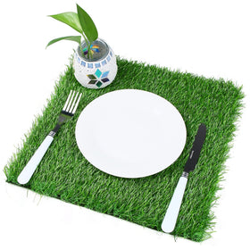XLX TURF weatherproof grass mat stays vibrant outdoors