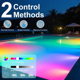 XMPTYN 75W E26 base pool light delivers bright, efficient illumination.
