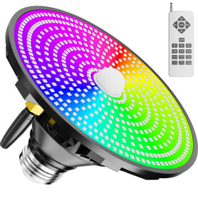 XMPTYN smart pool light with remote control illuminates inground pools with vibrant color options.