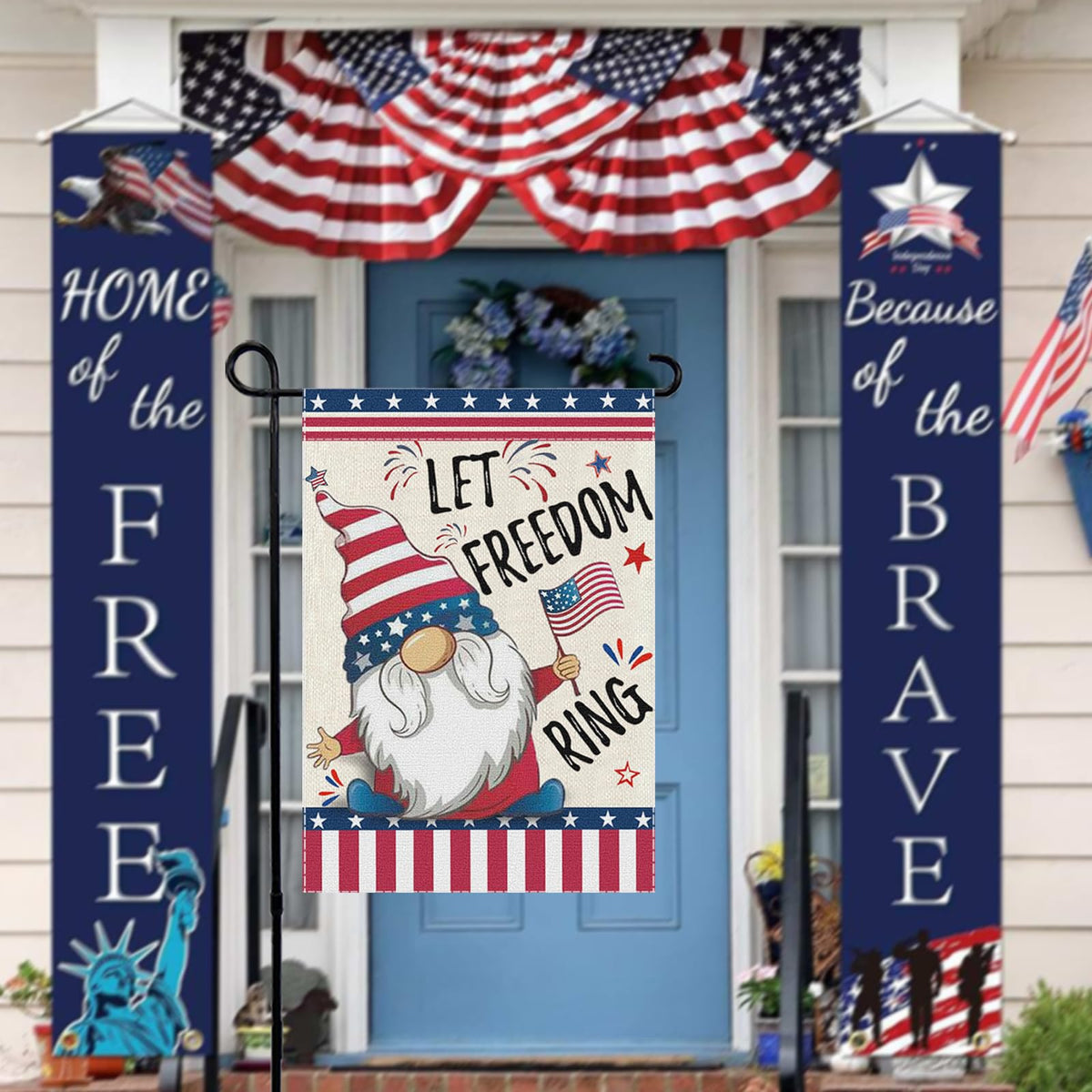 XMRCARRY easy-sleeve flag for flagpole display, quick setup for yard decor.