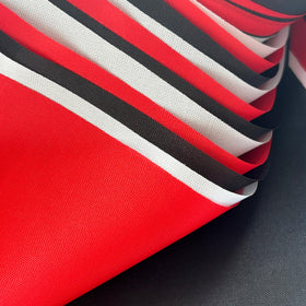 XMZY polyester fabric with satin rope for easy hanging