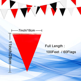 XMZY two-pack 50ft banners create a dramatic 100ft display