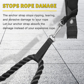 XonyiCos no-drill installation example showing hammock or swing setup