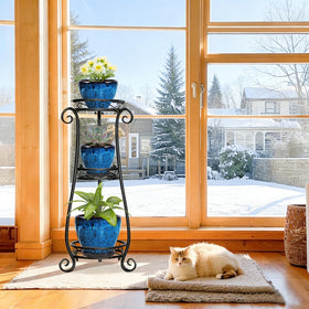 Xoogifae ceramic pot features a drainage hole for healthy root moisture balance