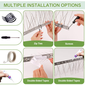 XPCARE bendable strips fit corners and narrow gaps for flexible placement