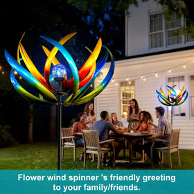 XPSCOCO outdoor decor for patios and beds, day and night focal point.