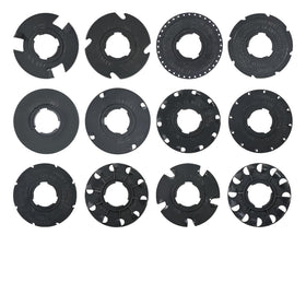 XQK seed plates 60009/60010 for EarthWay compatibility, enabling precise sowing and consistent spacing.