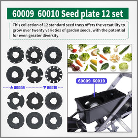 XQK corn seed plate enables 0.25 inch spacing for even emergence and row uniformity.