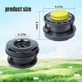 XQK durable trimmer head in tough conditions for frequent use