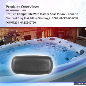 XQK ergonomic neck-support pillow enhances spa comfort.