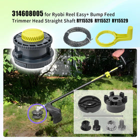 XQK Reel Easy+ bump feed detail highlighting durable construction
