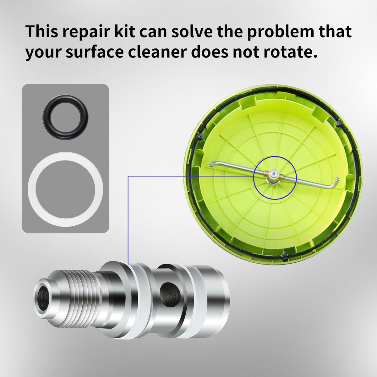 XQK repair kit installation step guides straightforward repair