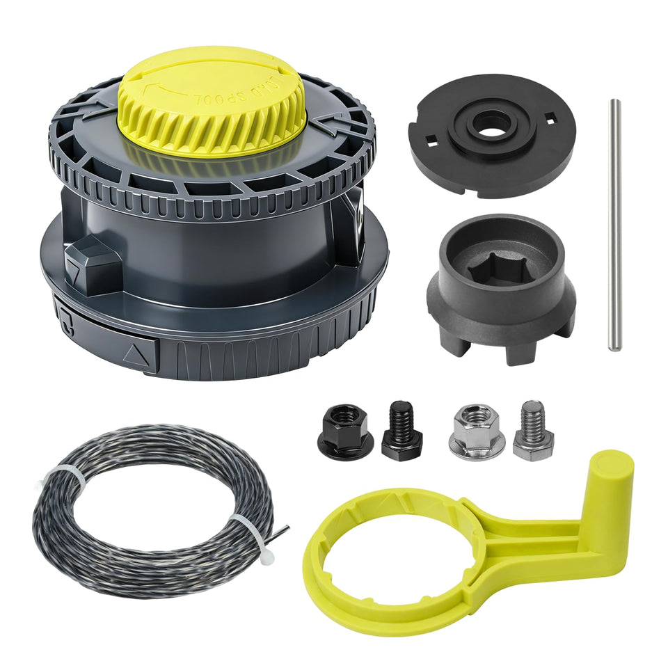 XQK Ryobi straight shaft trimmer head assembly for quick compatibility replacement