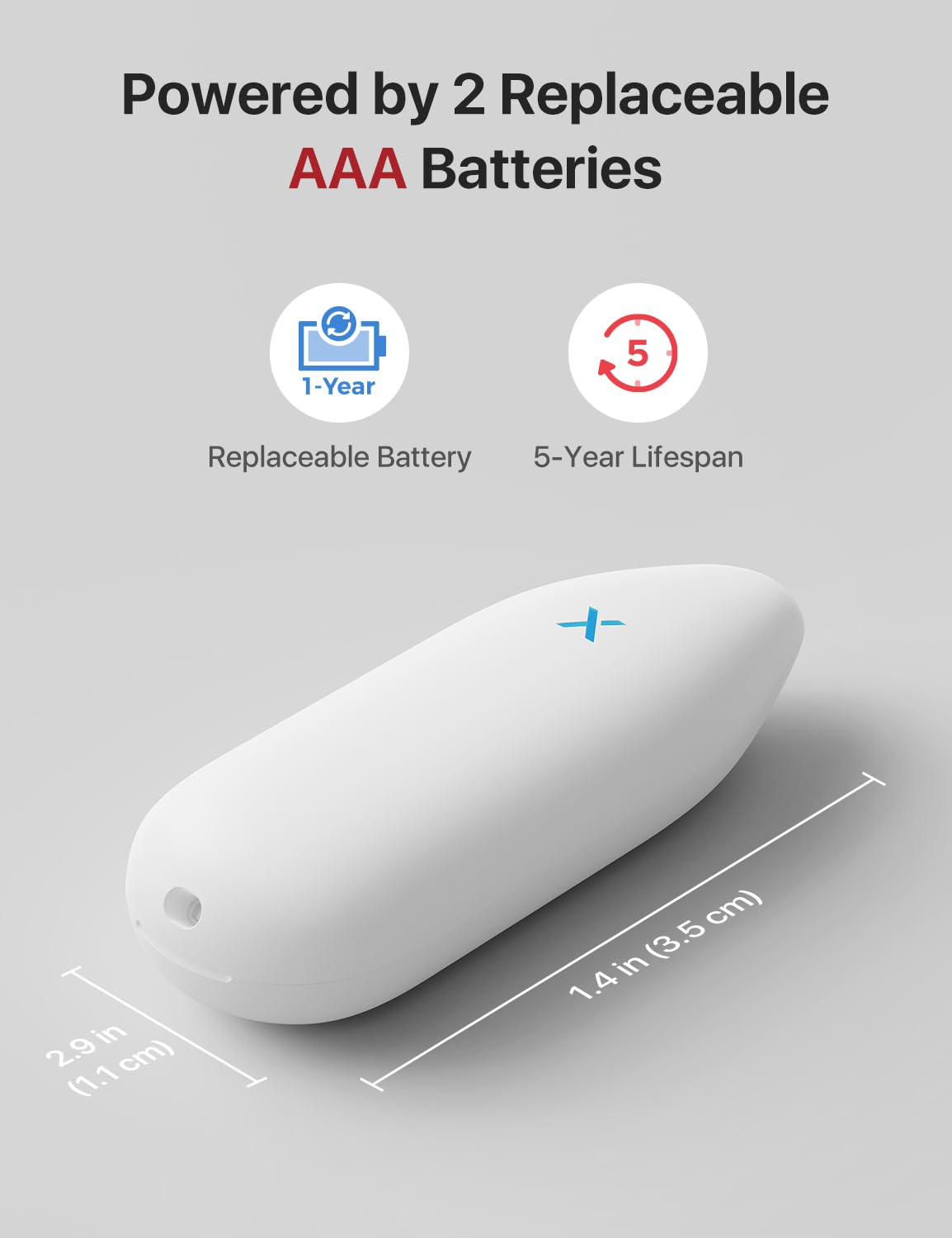 X-Sense app control screen enabling remote environmental monitoring