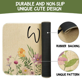 Xsinufn easy-clean doormat, vacuum or hose-rinse for quick maintenance.