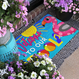 Xsinufn indoor outdoor mat works across seasons with practical durability.