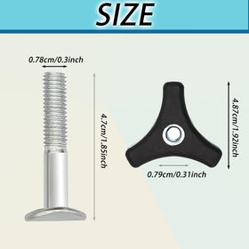 XSJMYYY-US two-pack knobs and bolts for quick replacement and spare parts.