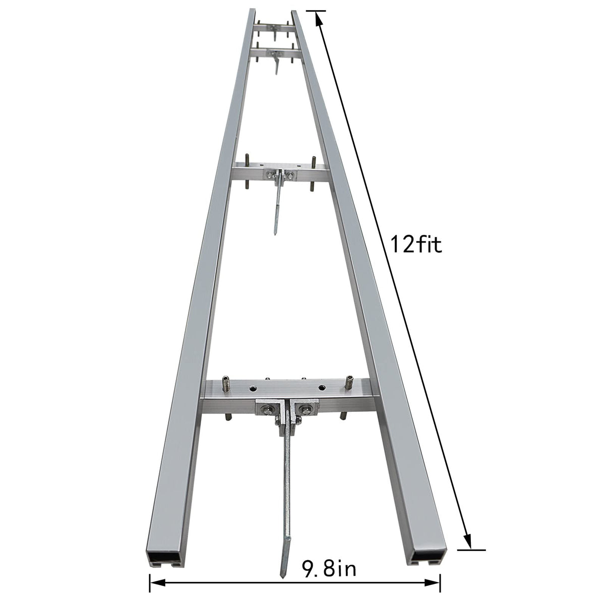 XSLOER aluminum rail profile assembly highlights durable lightweight framing for easy transport