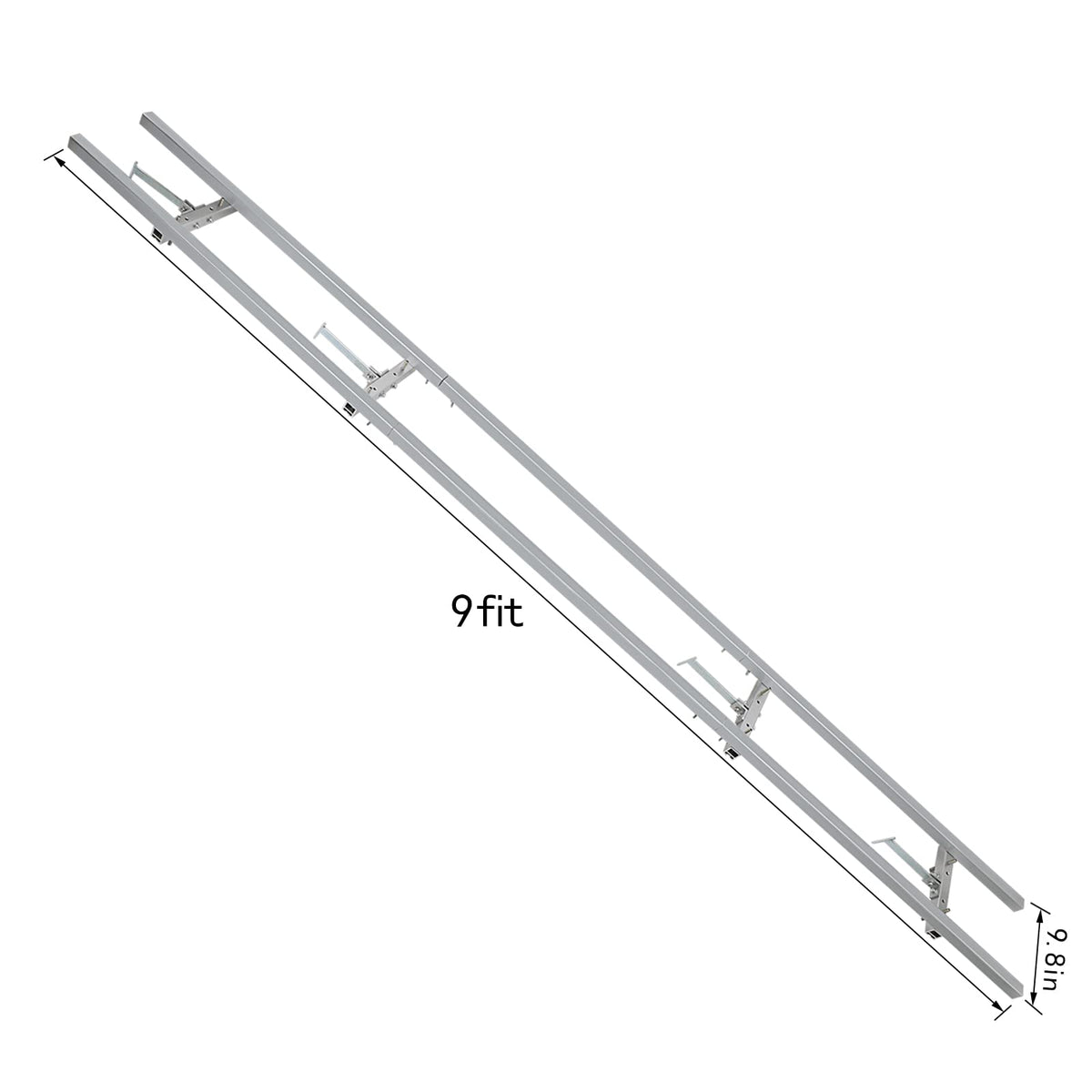 XSLOER rail guide system 9ft image shows stable guiding rails
