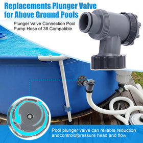 XT plunger valve enabling quick maintenance backwash with minimal downtime