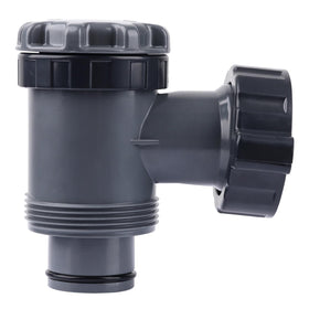 XT plunger valve outlet connection for secure pump hookup