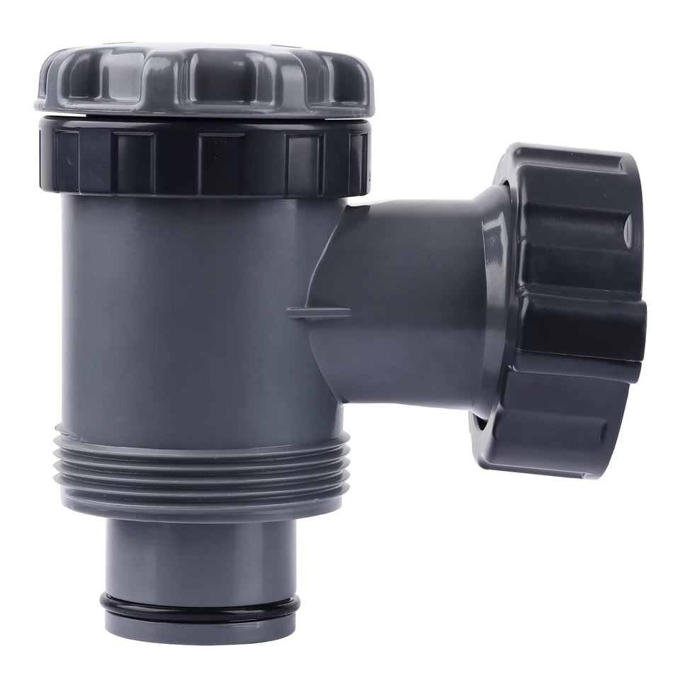 XT plunger valve outlet connection for secure pump hookup