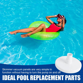 XT Pool Skimmer Vacuum Plate easy-install setup with quick hose connection