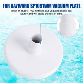 XT Pool Skimmer Vacuum Plate illustrating Hayward SP1091WM compatibility and seamless integration