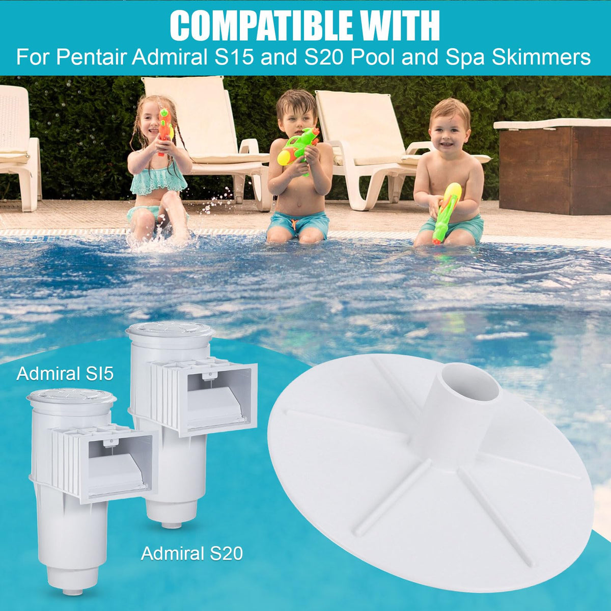 XT Vacuum Plate Adapter helps keep large debris in the skimmer basket.