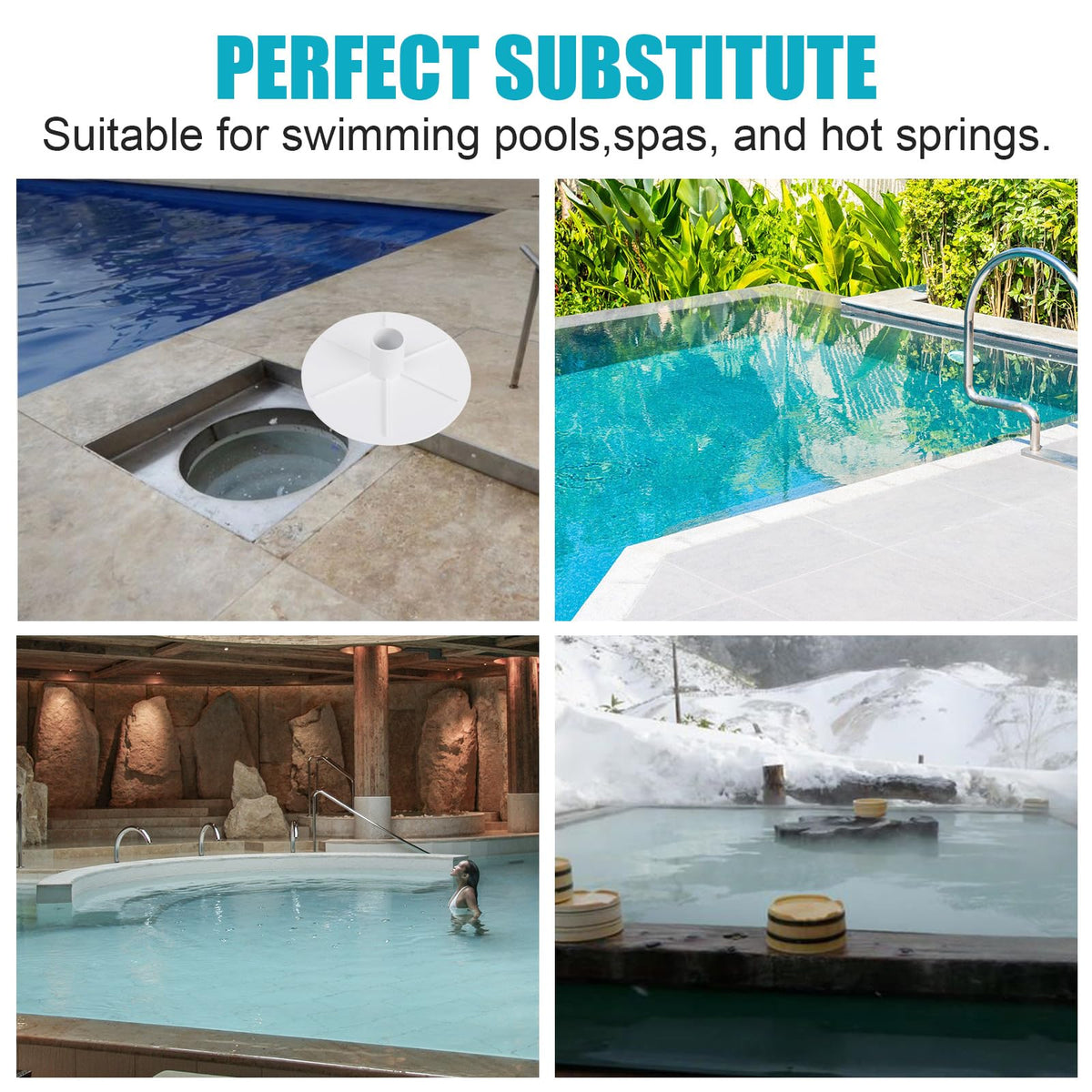 XT Vacuum Plate Adapter compatible with a range of pool care setups.
