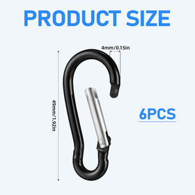 Xthrotsenk flagpole clip closeup with smooth spring buckle for quick installation