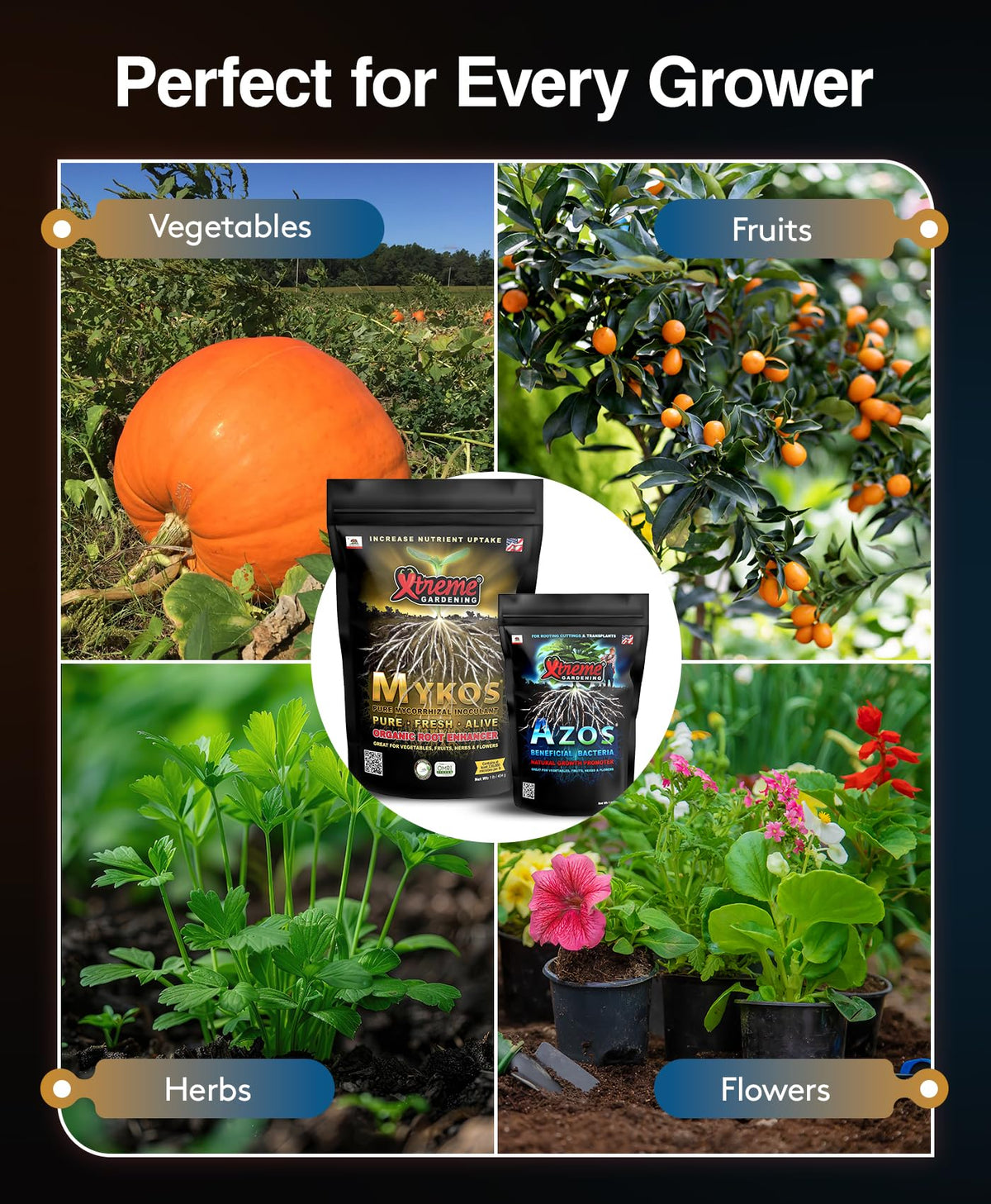 Xtreme Gardening Deluxe bundle on a garden bed ready for use.