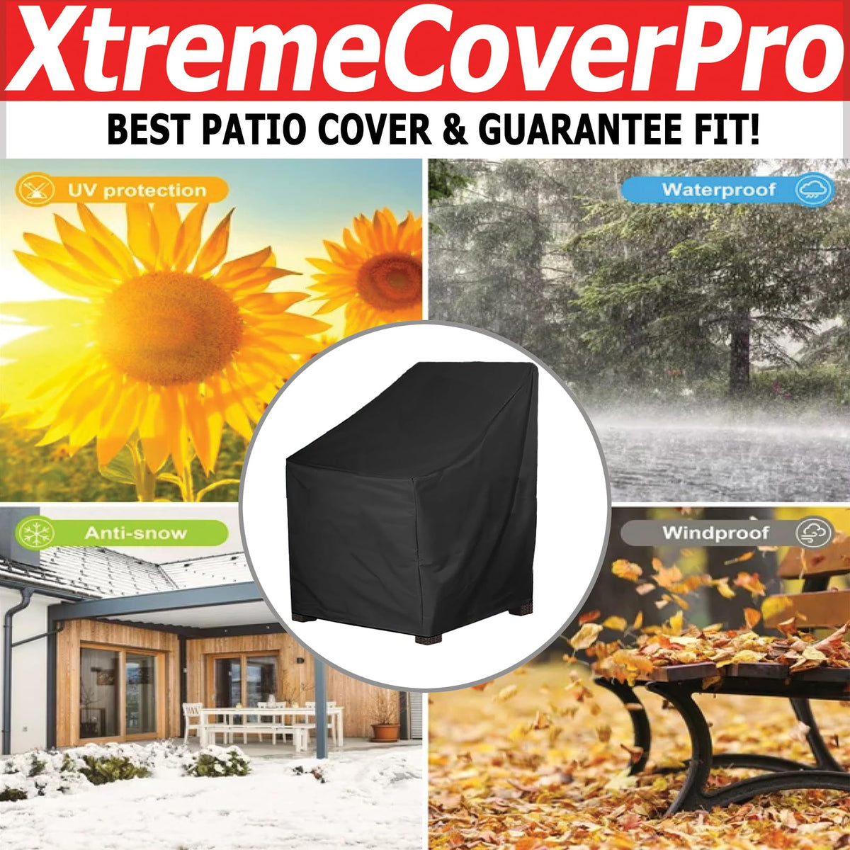XTREMECOVERPRO dust-proof protection shields furniture from pollen