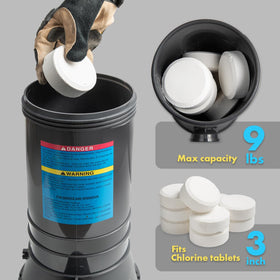 XtremepowerUS 3-inch slow-dissolve tablets compatibility for efficient dosing