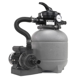 XtremepowerUS all-in-one pool filtration system ready to install
