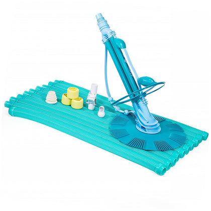 XtremepowerUS automatic pool cleaner in action for efficient top-to-bottom cleaning.
