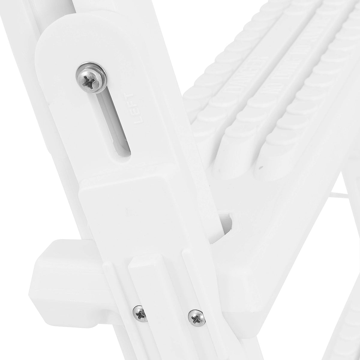 XtremepowerUS Deluxe Incline Pool Ladder close-up of handrails and grip.