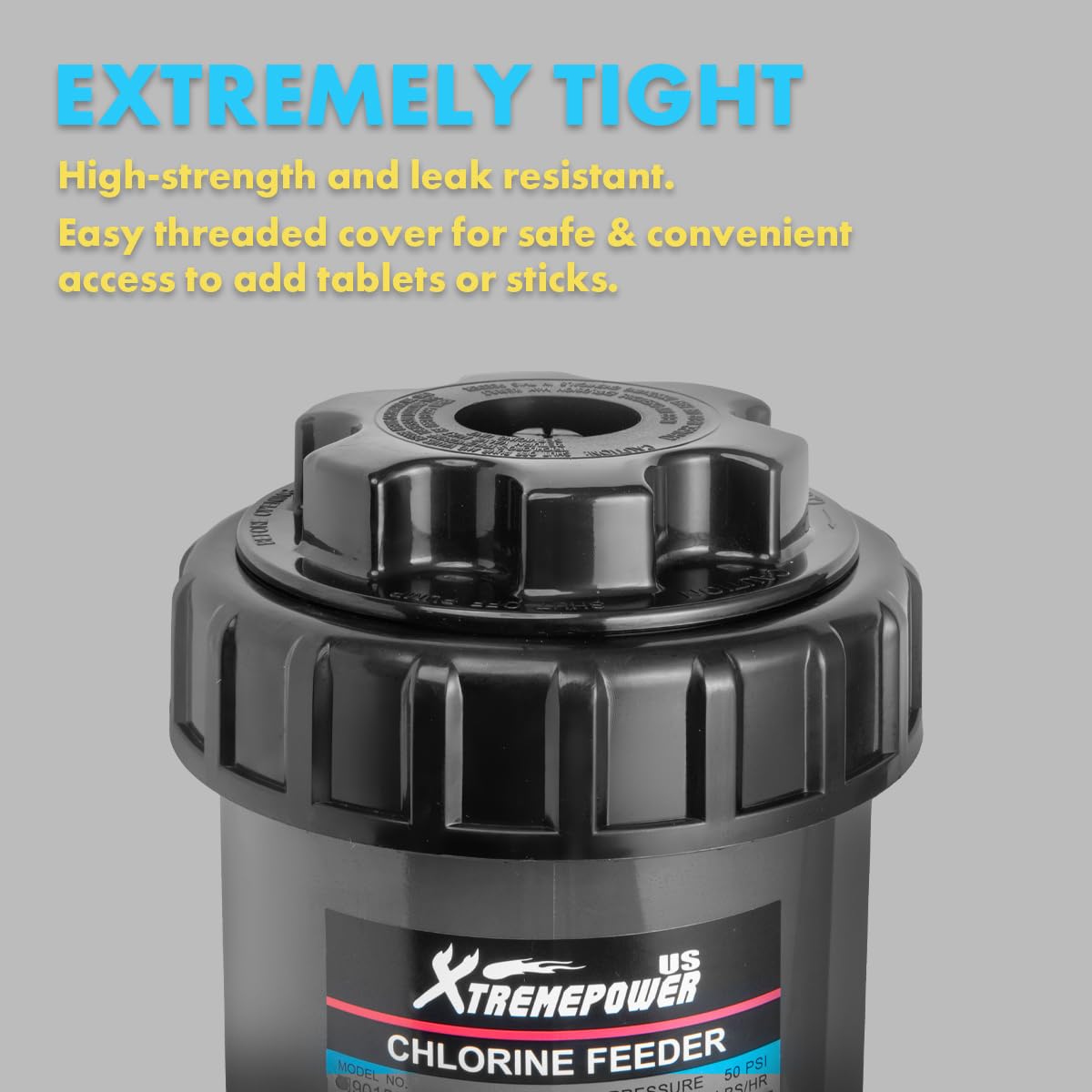 XtremepowerUS heavy-duty resin construction resists chlorine and sunlight