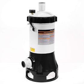 XtremepowerUS filter with 1.5-inch fittings for easy above-ground setup