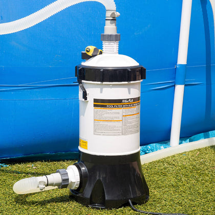 XtremepowerUS pool filter system with built-in pump for crystal-clear water