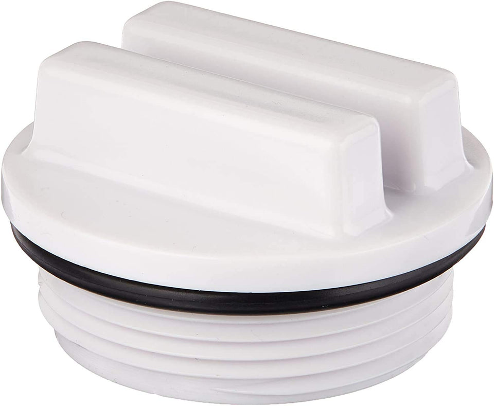 XtremepowerUS universal 1.5in pool plug cap seals return line for winter use