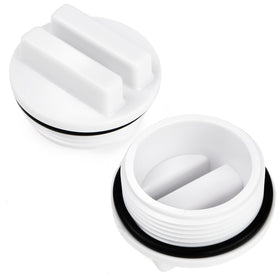 XtremepowerUS winterizing pool plug with O-ring protects the return line during cold months