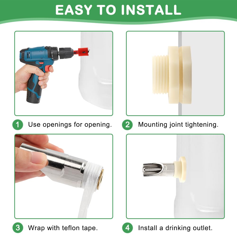 XuYelora hole puncher tool included for easy installation